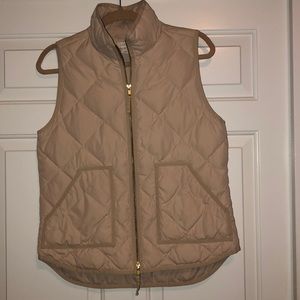 J Crew Tan Vest